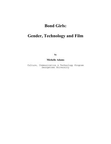 Bond Girls: Gender, Technology and Film - Gnovis