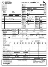 Form. 13.20 A modèle