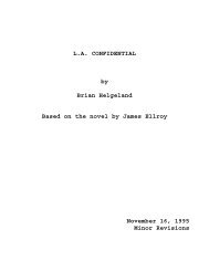 LA Confidential.pdf - Screenplay.com