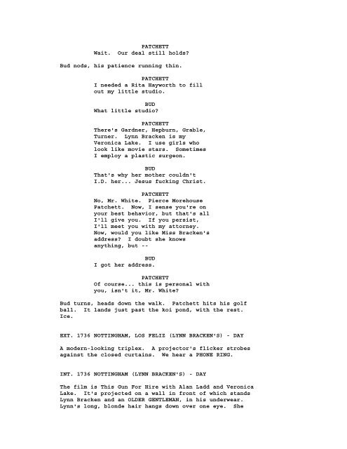 LA Confidential.pdf - Screenplay.com