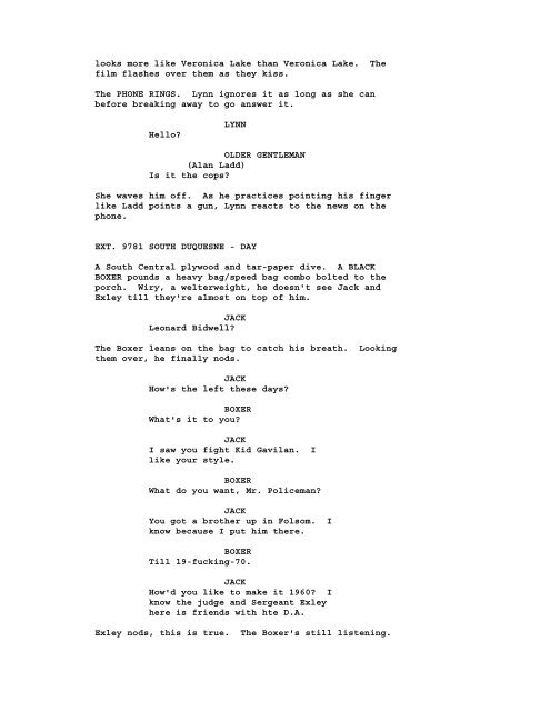 LA Confidential.pdf - Screenplay.com