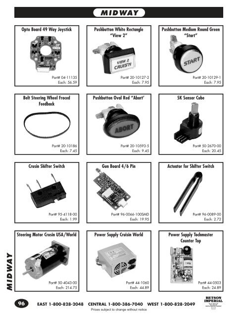 electrical supplies - Betson Enterprise