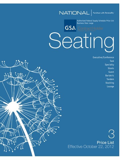 Gsa Seating Price List National Office Furniture