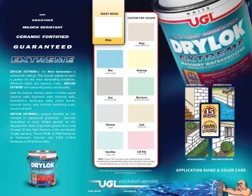 DRYLOK Extreme - Brochure - Ugl.com