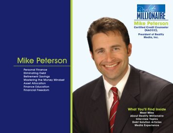 Mike Peterson - Reality Millionaire