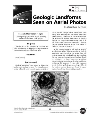 Planetary Geology pdf - Solar System Exploration