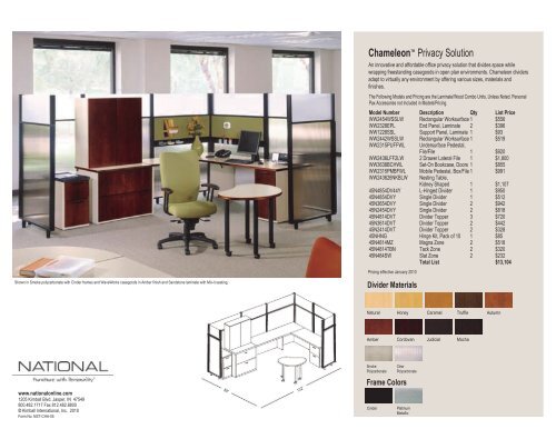 Chameleon™ Privacy Solution - National Office Furniture