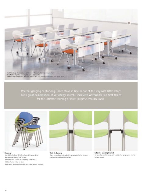 Cinch Brochure - National Office Furniture