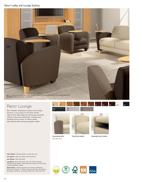 Lobby and Reception Solutions Brochure - National Office Furniture