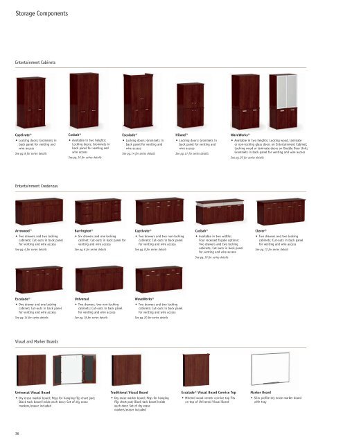 Table Solutions Brochure - National Office Furniture