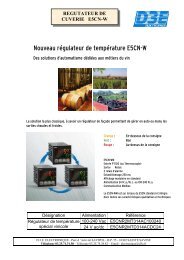 Nouveau régulateur de température E5CN-W - D3E Electronique