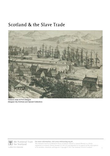 Scotland & the Slave Trade - National Trust for Scotland