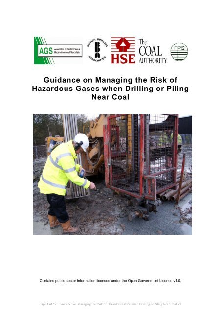 Code of Safe Drilling Practices 