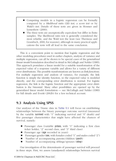 Brian S. Everitt A Handbook of Statistical Analyses using SPSS