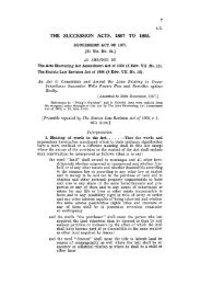 Succession Act 1867 - OzCase