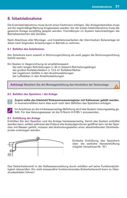 Montageanleitung HS - Forstner Speichertechnik GmbH