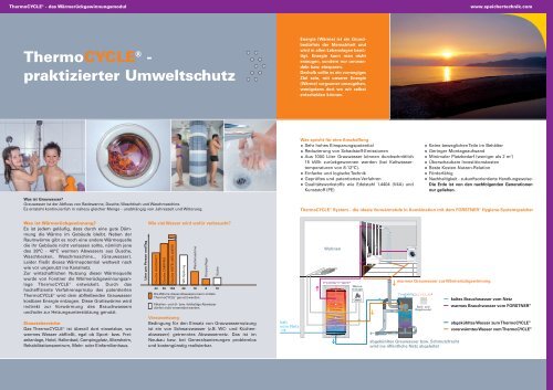 ThermoCYCLE - Forstner Speichertechnik GmbH