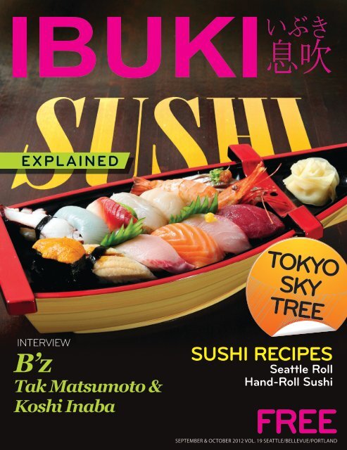 FEATuRE sushi EXpLAiNED - IBUKI Magazine