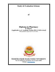 View/Download - Teerthanker Mahaveer University