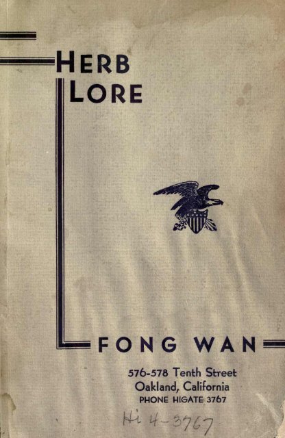 FONG WAN - Library
