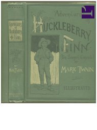 adventures of huckleberry finn