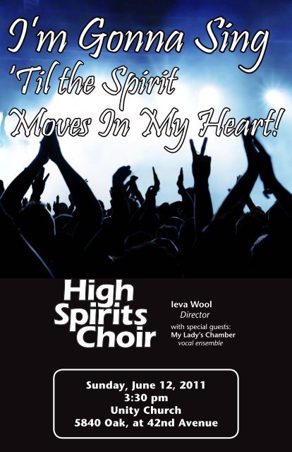 I'm Gonna Sing - High Spirits Choir