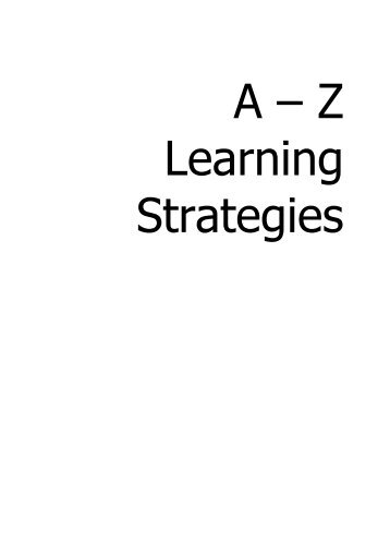 A to Z Learning Strategies content.pdf