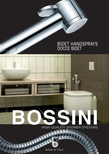 BIDET HANDSPRAYS - Bossini