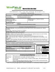 MSDS - WinField