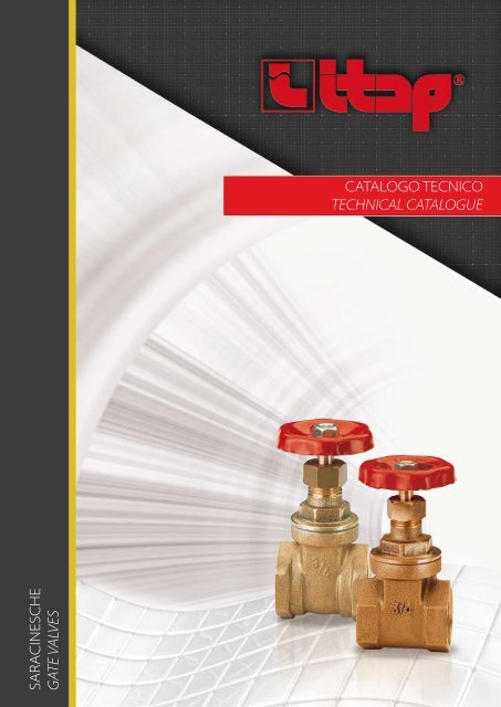 catalogo tecnico technical catalogue sara cinesche g ate valves