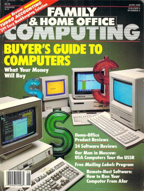 June 1988 - Family Computing and K-Power Magazine Archives