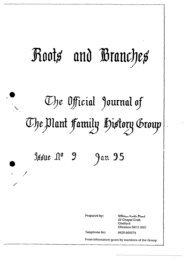 full text - Plant Family History Group
