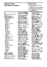 Stations Index & Table Numbers - Dec 2012 - Network Rail