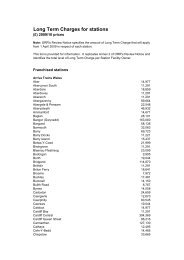 E - Long Term Charge for Stations for CP4 - Network Rail