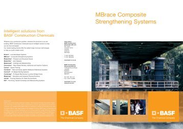 MBrace Composite Strengthening Systems - RIBA Product Selector