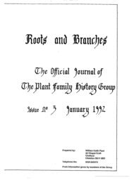 full text - Plant Family History Group