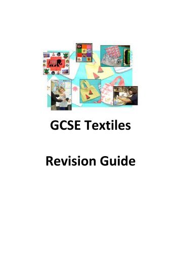 GCSE Textiles Revision Guide - Langley School