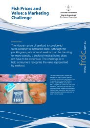 Fish Prices and Value: a Marketing Challenge - Fisheries Research ...