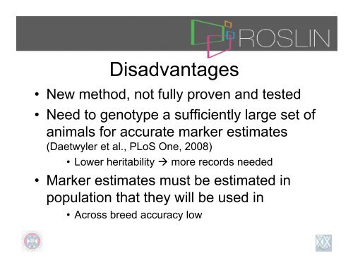 Genomic Selection in Dairy Cattle