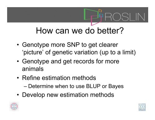 Genomic Selection in Dairy Cattle