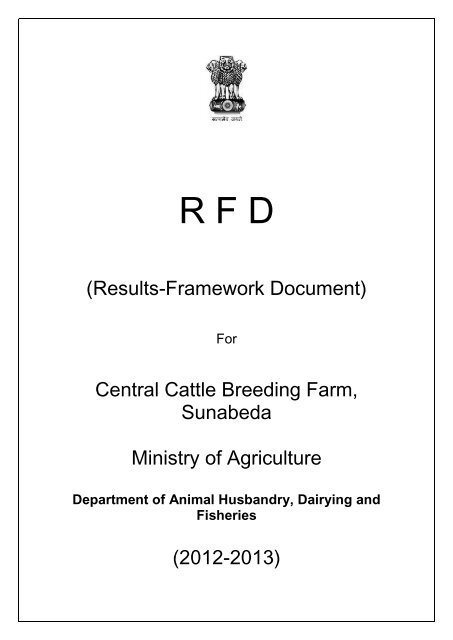 RFD CCBF Sunabeda - Department of Animal Husbandry and ... RFD CCBF Sunabeda - Department of Animal Husbandry and ...
