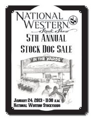 5th Annual Stock Dog Sale - National Western Stock Show