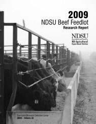 NDSU Beef Feedlot - NDSU Agriculture - North Dakota State ...