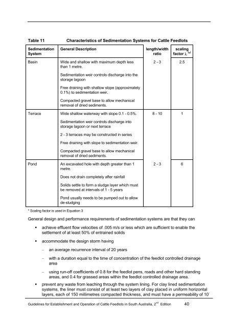 Guidelines for Establishment and Operation of Cattle Feedlots in ...