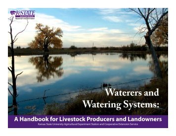 S147 Waterers and Watering Systems: A Handbook for Livestock ...