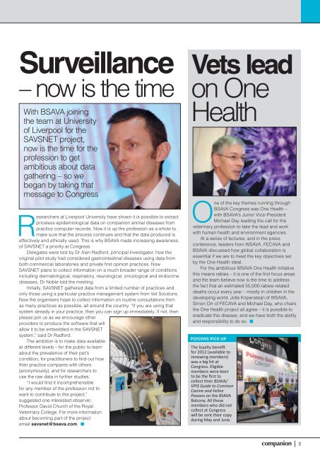 Companion May 2012 - BSAVA