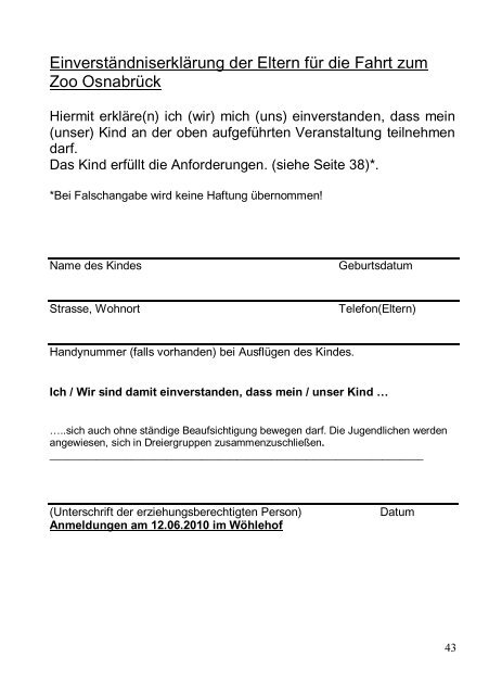 Das Programm von SAM 2010 im Detail - Samtgemeinde Spelle