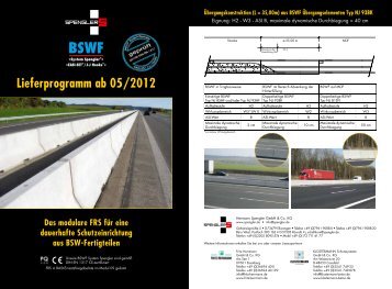 PDF Lieferprogramm - Hermann Spengler GmbH & Co. KG