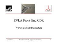 EVLA Front-End CDR