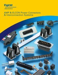 AMP & ELCON Power Connectors & Interconnection Systems ...